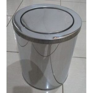 Tempat Sampah Stainless Tutup Swing