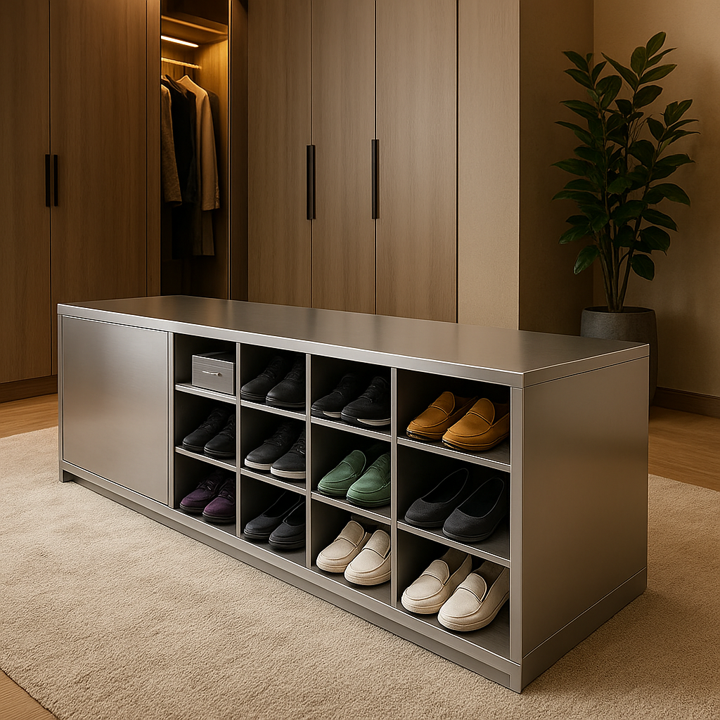Rak Sepatu Stainless: Solusi Rapi dan Higienis untuk Fasilitas Umum