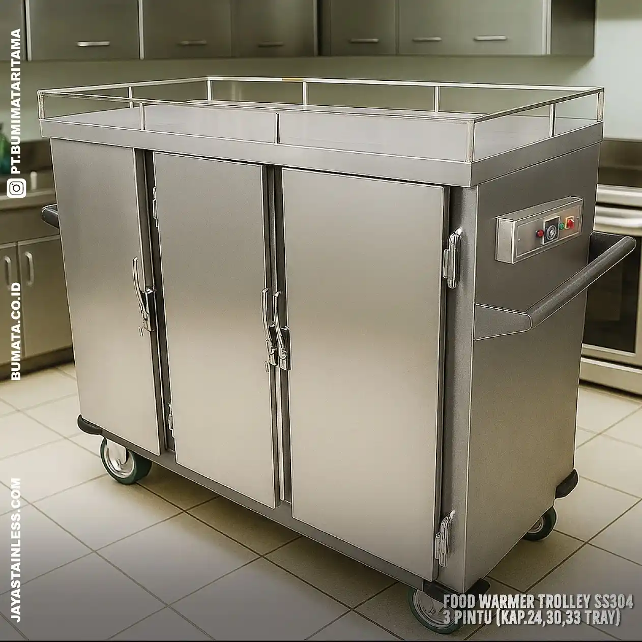 Food Warmer Trolley Solusi Menjaga Makanan Tetap Higienis