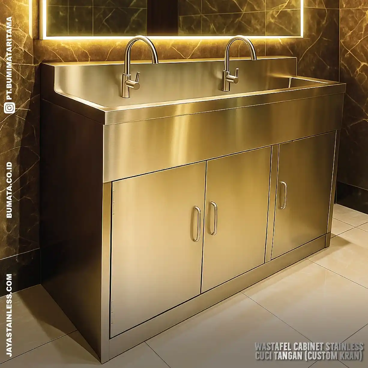 Wastafel Stainless: Tahan Lama, Elegan, dan Mudah Perawatan