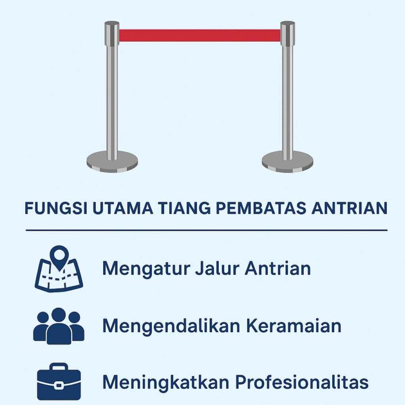 tiang antrian js