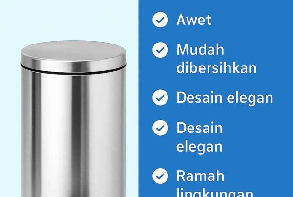 Tempat Sampah Stainless