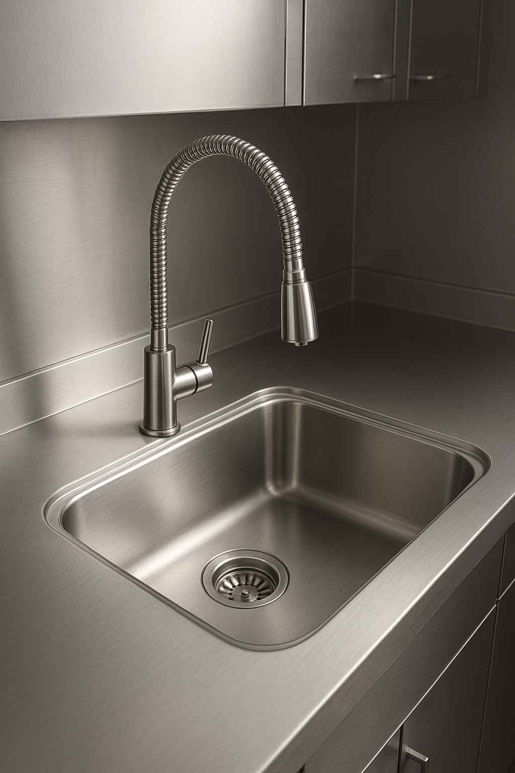 Wastafel Stainless Modern