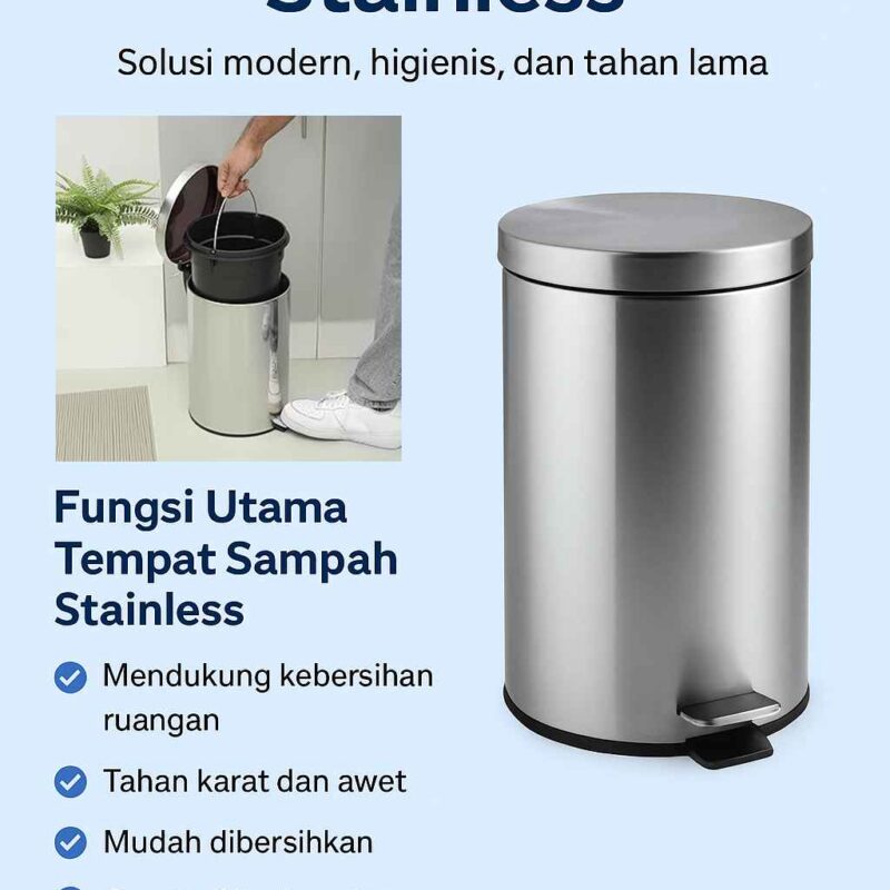 TEMPAT SAMPAH STAINLESS